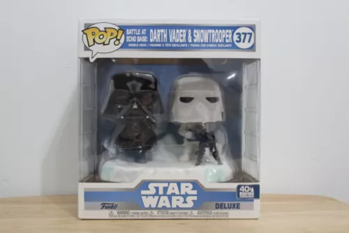 Funko Pop! Vinyl Darth Vader & Snowtrooper 377 Star Wars Battle at Echo Base