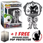 FUNKO POP VINYL DC BATMAN ARKHAM ASYLUM THE JOKER SILVER CHROME #53 EXCLUSIVE