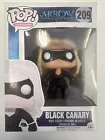 Funko Pop! Vinyl: DC Universe - Black Canary #209. box faded