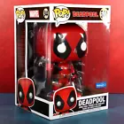 Funko Pop Vinyl Deadpool 544 Red 10" Walmart Exclusive 2019 With Protector