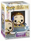 funko pop vinyl disney beauty and the beast cogsworth no.1138