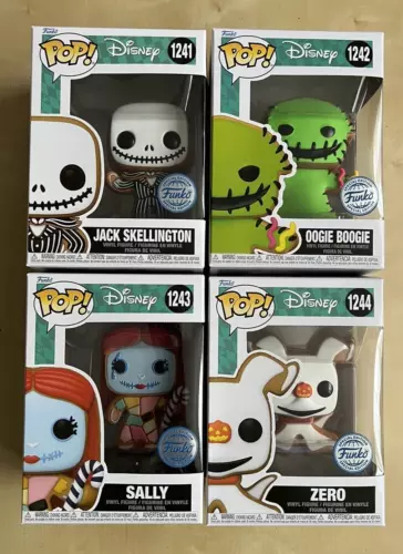 Funko Pop Vinyl Disney Gingerbread Nightmare Before Christmas Jack 1242 Oogie