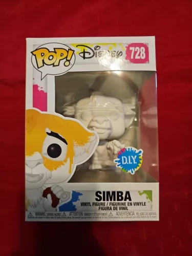 Funko Pop! Vinyl: Disney - Simba (D.I.Y) #728