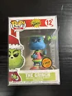 Funko Pop! Vinyl: Dr. Seuss The Grinch (as Santa Claus) (Chase) #12 W protector!