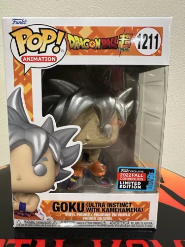 Funko Pop! Vinyl: Dragon Ball - Goku (Ultra Instinct With Kamehameha) - #1211