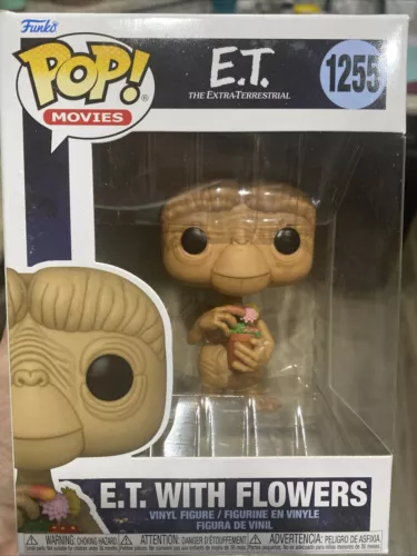 Funko Pop! Vinyl: E.T. the Extra-Terrestrial - E.T. With Flowers #1255