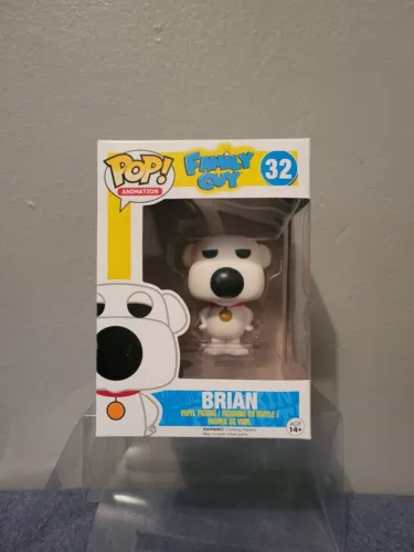 Funko Pop! Vinyl: Family Guy - Brian Griffin #32 Vaulted NIB