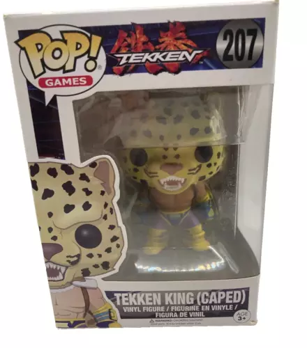 Funko Pop Vinyl figure 207 Tekken King Caped Free Post