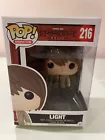 Funko POP ! Vinyl Figure # 216 LIGHT Death Note Shonen Jump In Box