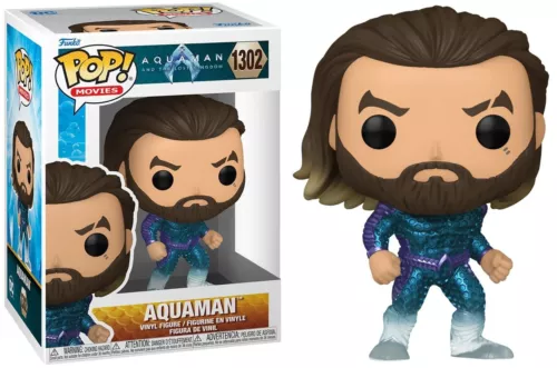 Funko Pop Vinyl Figure Aquaman Stealth Suit #1302 - Aquaman & The Lost Kingdom