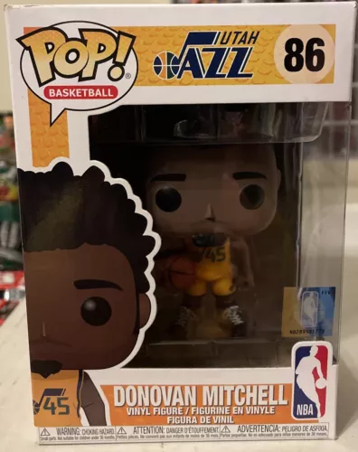 Funko Pop! Vinyl Figure Basketball NBA 86 Donovan Mitchell Utah Jazz