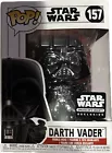 Funko Pop Vinyl Figure Darth Vader Black Chrome 157 Star Wars Smugglers Bounty