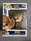 Funko Pop Vinyl Figure Disney Basil the Great Mouse Detective #774