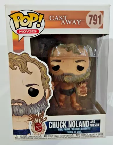 FUNKO POP! VINYL FIGURE MOVIES CASTAWAY CHUCK NOLAND AND WILSON #791