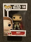 Funko Pop vinyl figure Star Wars Rey #58 New in Box