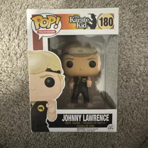 Funko! Pop! Vinyl Figure The Karate Kid Johnny Lawrence #180 *rare* *og*