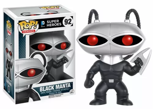 Funko Pop Vinyl Figurine Vaulted Black Manta #92 - DC Super Heroes