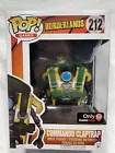 Funko POP Vinyl - Games - Borderlands -Commando Claptrap - #212 GameStop (A2)