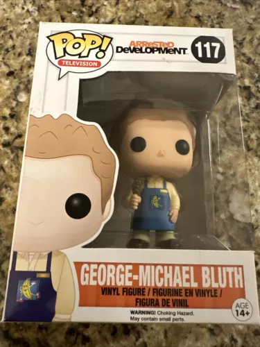 Funko Pop! Vinyl: George -Michael Bluth- (In Banana Stand Uniform) #117 Damaged