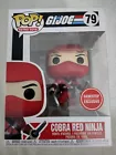 Funko Pop! Vinyl: G.I. Joe - Cobra Red Ninja - GameStop (GS) (Exclusive) #79