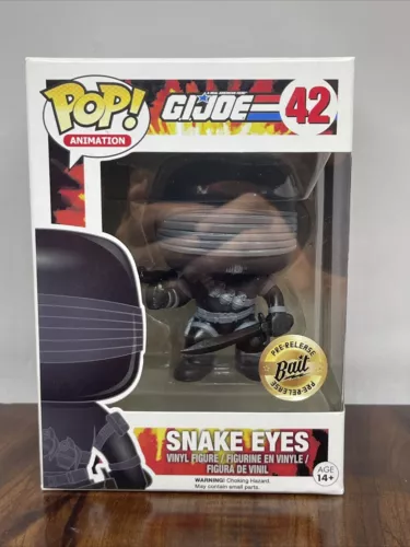 Funko Pop! Vinyl: G.I. Joe - Snake Eyes - Bait (Exclusive) #42