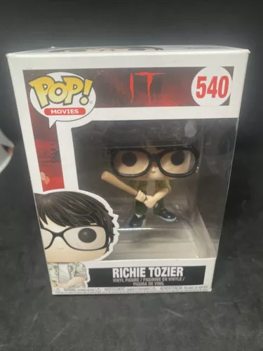 Funko Pop! Vinyl: It - Richie Tozier (Holding Bat) #540 Good + Protector