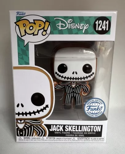 Funko Pop Vinyl Jack Skellington Gingerbread 1241 Nightmare Before Christmas