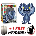 FUNKO POP VINYL JURASSIC PARK DILOPHOSAURUS MOONLIGHT #550 EXCLUSIVE