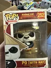 Funko Pop! Vinyl: Kung Fu Panda - Po (w/ Hat) #252