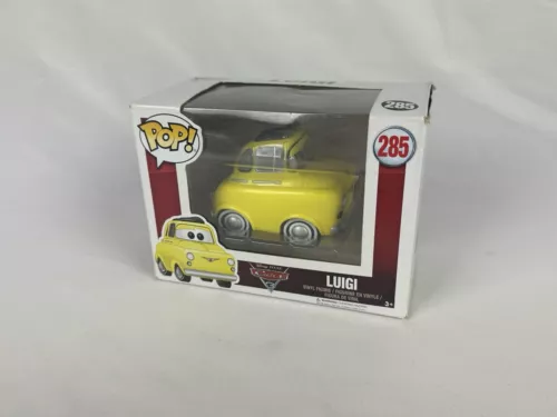 Funko Pop Vinyl Luigi #285 Exclusive Disney Pixar Cars New, Dented Box