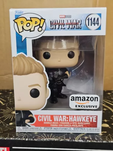 Funko Pop Vinyl - Marvel #1144 Civil War - Hawkeye - New - Amazon Exclusive