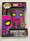 Funko Pop! Vinyl Marvel Comics Spider-Man Blacklight Exclusive 652