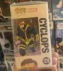 Funko Pop! Vinyl: Marvel - Cyclops - Funko (Exclusive) #1278 With Custom Art