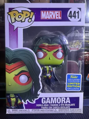 Funko Pop! Vinyl: Marvel - Gamora #441- San Diego Comic Con “Shared” Exclusive