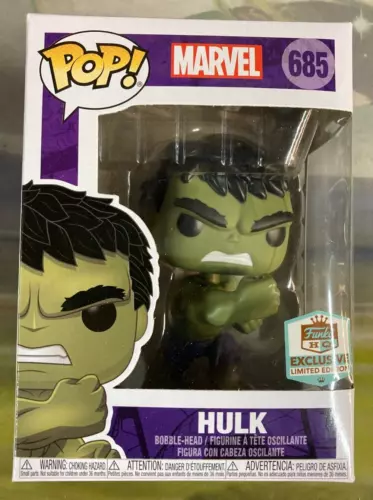 Funko Pop! Vinyl: Marvel - Hulk - Funko Flagship Store (Exclusive) #685 HQ