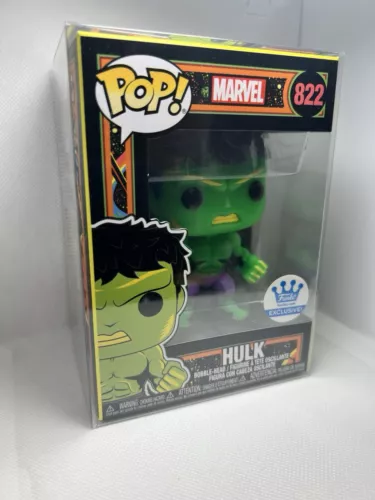 Funko Pop! Vinyl: Marvel - Hulk - Funko Target Exclusive Blacklight #822