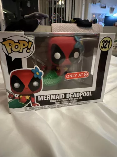 Funko Pop! Vinyl: Marvel - Mermaid Deadpool - Target (Exclusive) #321