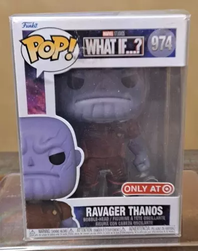 Funko Pop! Vinyl: Marvel - Ravager Thanos Target Exclusive #974 - Soft Protector