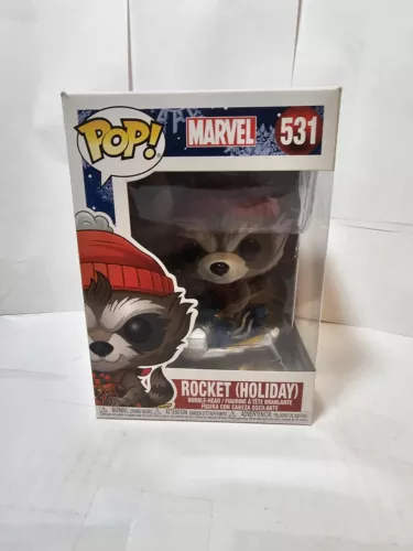 Funko Pop! Vinyl: Marvel - Rocket (Holiday) #531