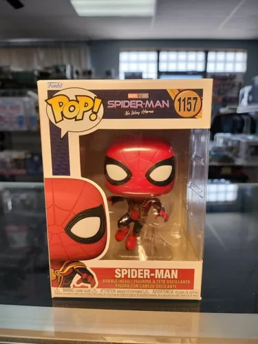 Funko Pop! Vinyl: Marvel - Spider-Man #1157 W/PROTECTOR