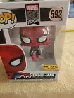 Funko Pop! Vinyl: Marvel - Spider-Man (Metallic) - Hot Topic (Exclusive) #593