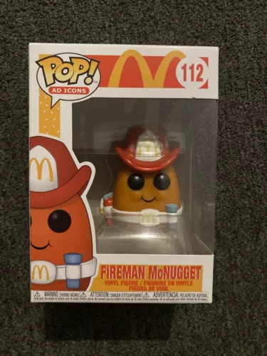 Funko Pop! Vinyl: McDonald's - Fireman McNugget #112