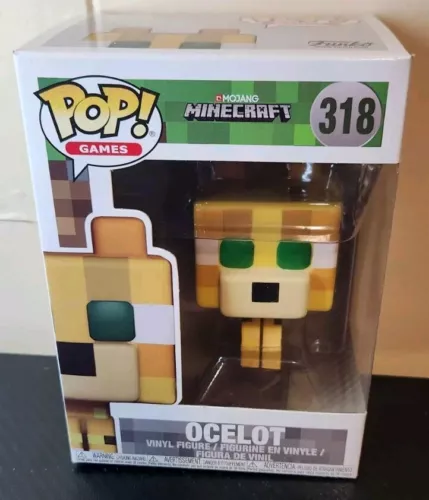 Funko Pop! Vinyl: Minecraft Ocelot #318 Vaulted