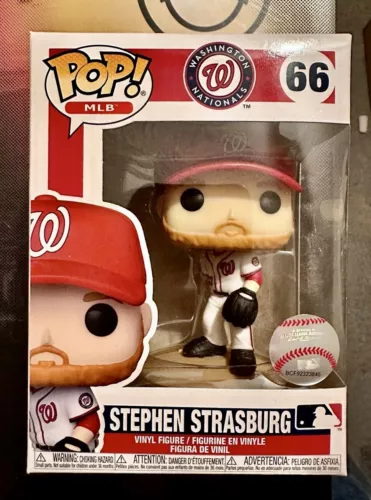 Funko Pop! Vinyl: MLB- Stephen Strasburg #66