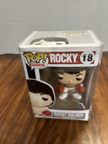 Funko Pop! Vinyl Movies: Rocky - Rocky Balboa #18 w/  Protector