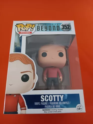 Funko Pop! Vinyl Movies Star Trek Beyond - #352 Scotty Figure. Vaulted