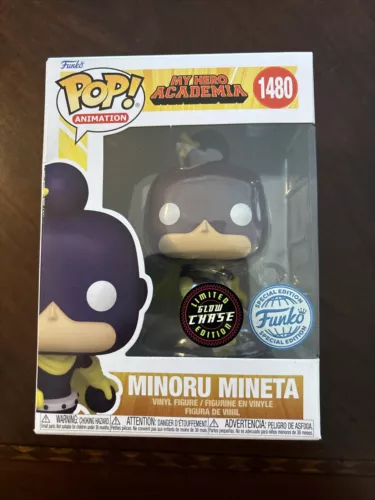 Funko Pop! Vinyl: My Hero Academia Minoru Mineta #1480 GITD Chase With Protecter