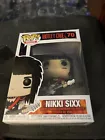 Funko Pop Vinyl Nikki Sixx #70 Vaulted Motley Crue Vinyl Figure W/ Soft Case