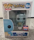 Funko Pop! Vinyl: Pokémon - Squirtle #504 Diamond Glitter GameStop San Diego...