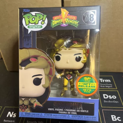 Funko Pop! Vinyl: Power Rangers - Scorpina (Digital Pop! Release) - #78